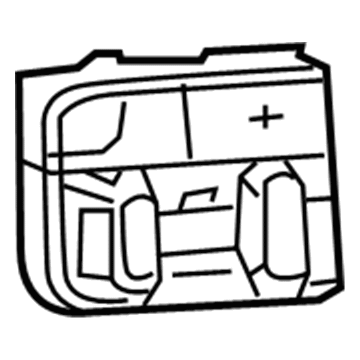 68105206AC Mopar Switch-Trailer Brake Control MODUL Illustration 1 of 1