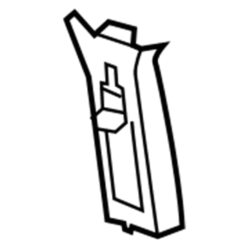 1DP52DK7AC Mopar B Pillar Panel Illustration 1 of 1