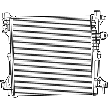 2025 Dodge Hornet Radiator - 68475897AB