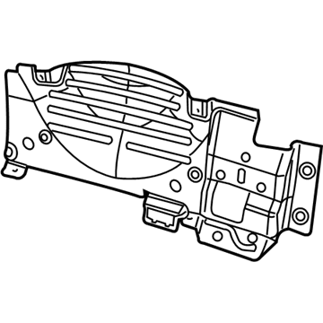 55056150AB Mopar Instrument Panel Reinforce Illustration 1 of 1