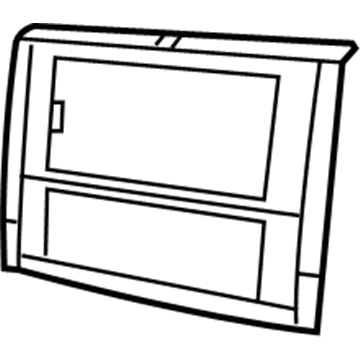 1CZ77DSFAA Mopar Instrument Panel Bezel Illustration 1 of 1