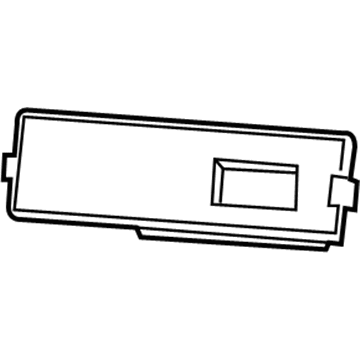 4608669AB Mopar Lamp-Ash Receiver Illustration 1 of 1