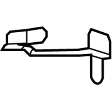 5105670AA Mopar Wiring Bracket Illustration 1 of 1