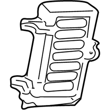 Mopar 4760897AD Radio Amplifier 4760897AD Mopar Radio Amplifier Illustration 1 of 1