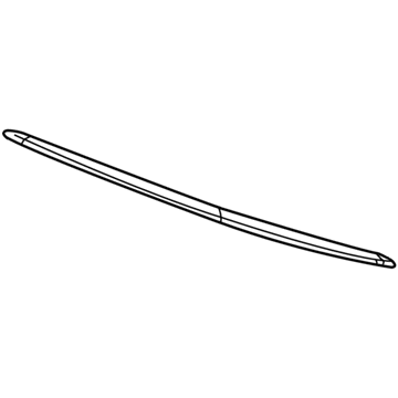 5SW11SZ0AD Mopar Fascia Applique Illustration 1 of 1