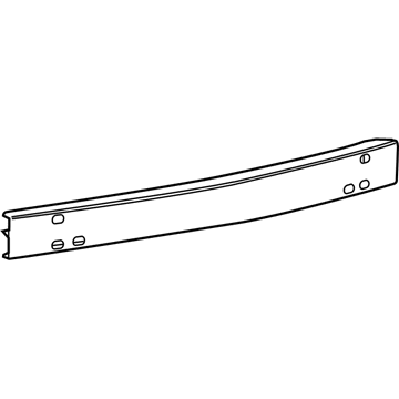 68207359AB Mopar Beam-Rear Bumper Illustration 1 of 1