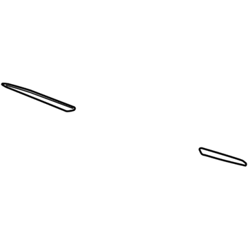 68213445AB Mopar Reflector-FASCIA Illustration 1 of 1