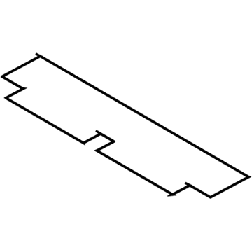 4878942AD Mopar Floor Pan Silencer Illustration 1 of 1