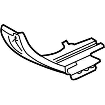 4814711AD Mopar Cap End-Rail Illustration 1 of 1