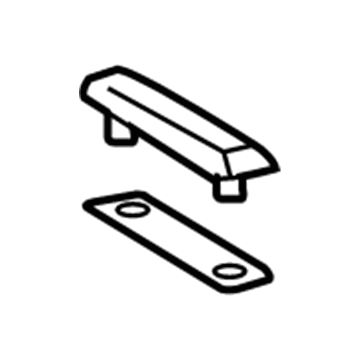 5134011AA Mopar Plate-SUNROOF Illustration 1 of 1