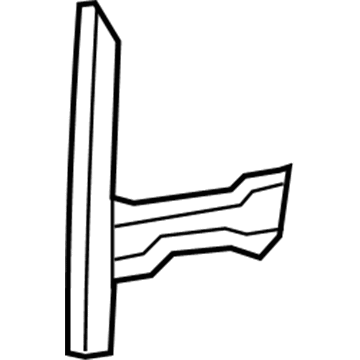 68004820AA Mopar Front Door Window Regulator Illustration 1 of 1