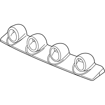 5HZ01RXFAF Mopar Cover-Light Bar Support Illustration 1 of 1