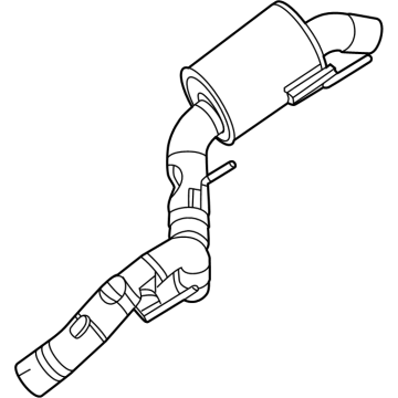 2025 Jeep Wagoneer L Exhaust Pipe - 68490248AB