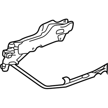 Mopar 4863956 Bar-Towel Bar 4863956 Mopar Bar-Towel Bar Illustration 1 of 1