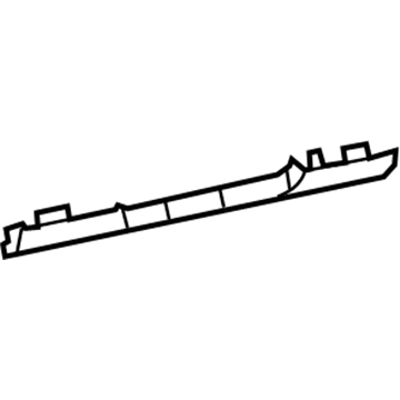 1EJ26BD1AC Mopar Steering Column Cover Illustration 1 of 1