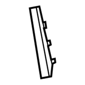 XS89XDBAA Mopar Instrument Panel End Cap End Illustration 1 of 1