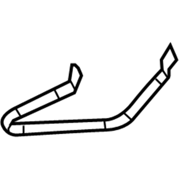 5291872AB Mopar Instrument Panel Reinforce Illustration 1 of 1