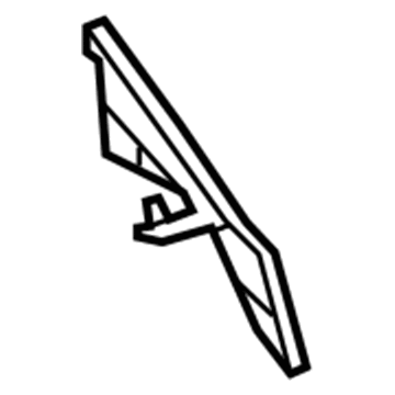 Mopar 5258015AA Instrument Panel Bracket 5258015AA Mopar Instrument Panel Bracket Illustration 1 of 1