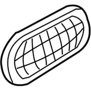 55156807AA Mopar Nameplate Illustration 1 of 1