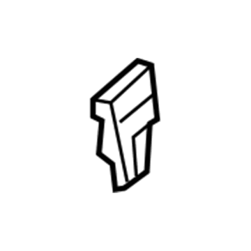 68029309AA Mopar STRIKER-DECKLID Latch Illustration 1 of 1