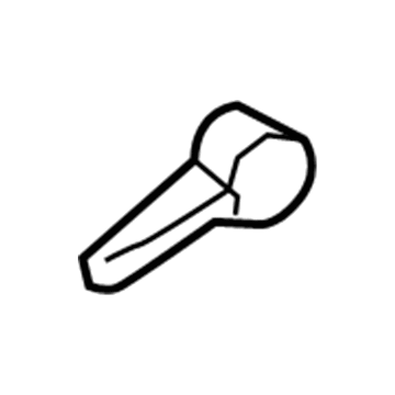 5YB35DK2AA Mopar Lumbar Handle Illustration 1 of 1