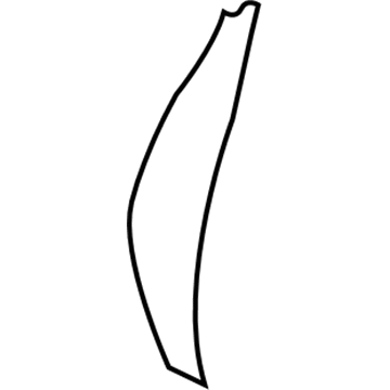 68001645AA Mopar Seat Back Foam Illustration 1 of 1