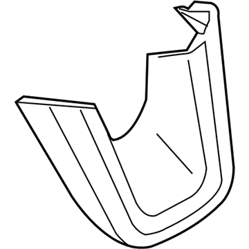 Mopar 68439757AA Steering Wheel Bezel 68439757AA Mopar Steering Wheel Bezel Illustration 1 of 1