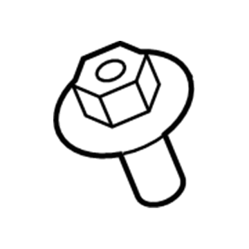 6036178AA Mopar Hexagon Flange Head Screw Illustration 1 of 1