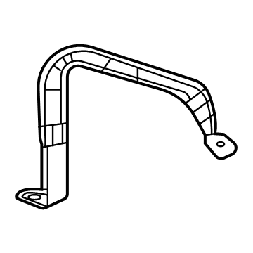 2025 Jeep Wrangler Fuel Tank Strap - 68495541AA