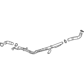 2025 Jeep Wrangler Fuel Filler Neck - 68413328AG