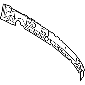 5113105AB Mopar Rear Energy Absorber Illustration 1 of 1