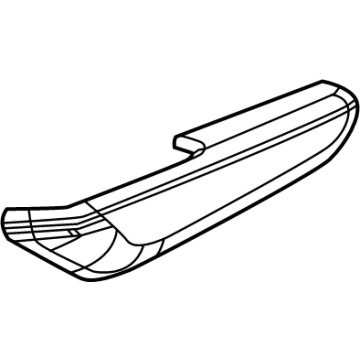 6XN241X7AE Mopar ARMREST-REAR DOOR TRIM Illustration 1 of 1