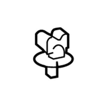 68009854AA Mopar Retainer Illustration 1 of 1