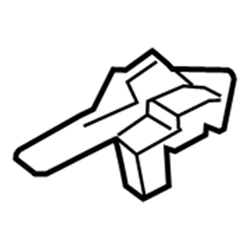 Mopar 1HE51XDVAA Inside Release Handle 1HE51XDVAA Mopar Inside Release Handle Illustration 1 of 1