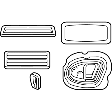 68241597AA Mopar Air Conditioning And Heater Unit Seal Kit Illustration 1 of 1