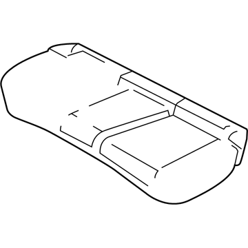 2011 Chrysler 200 Seat Cushion - 68100268AA