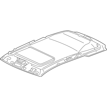 6CK37LU5AA Mopar Headliner Illustration 1 of 1