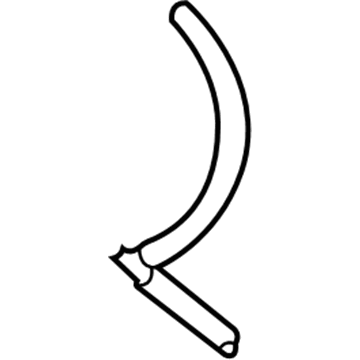 Mopar 3671410 Tee-Washer Hose 3671410 Mopar Tee-Washer Hose Illustration 1 of 1