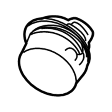 4874395AC Mopar Cap-Washer Reservoir Filler Illustration 1 of 1