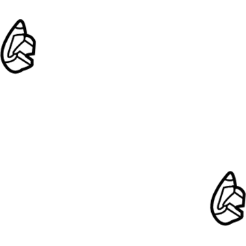 Mopar 4805409AA Retainer Clip 4805409AA Mopar Retainer Clip Illustration 1 of 1