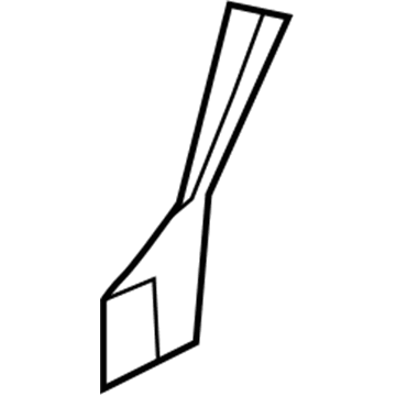 5160005AA Mopar Panel-Quarter Inner Lower Front Illustration 1 of 1