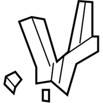 5115788AA Mopar REINFMNT-Quarter Panel BELTLINE Illustration 1 of 1