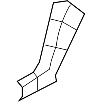 5074872AA Mopar Body Side Aperture Reinforcement Illustration 1 of 1