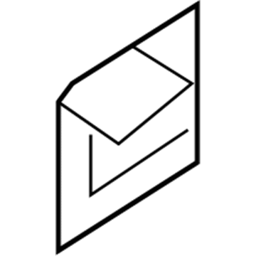 5074858AB Mopar Quarter Inner Reinforcement Illustration 1 of 1