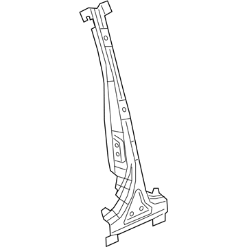 68506620AA Mopar Reinforcement B Pillar Illustration 1 of 1