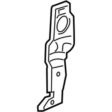 68079592AA Mopar Cowl Side Silencer Illustration 1 of 1