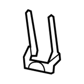 68185497AB Mopar Mechanism-HEADREST Folding Illustration 1 of 1