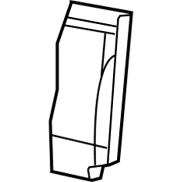 68194856AA Mopar Foam-Seat Back Illustration 1 of 1