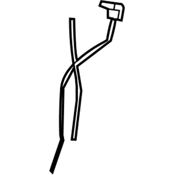 68194859AA Mopar Cable-HEADREST Release Illustration 1 of 1