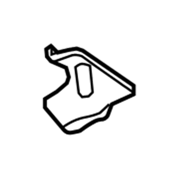 55361386AC Mopar B Pillar Molding Illustration 1 of 1